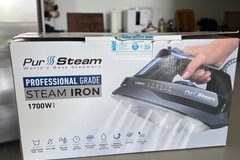 Renting out with online payment: Professional steam iron