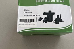 Renting out with online payment: Electric air pump