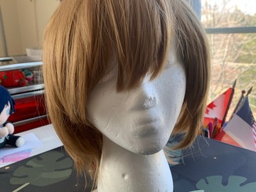 Selling with online payment: Caramel Brown Wig -brand unknown-