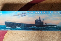 Selling with online payment: Trumpeter 1/144 USS Gato SS-212, 1941 #05905. NEW!