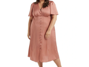 Selling: Forever New Curve Cameron Midi Dress Size 20