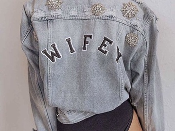 Selling: KYHA Wifey Denim Jacket