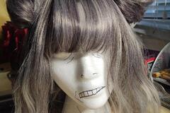 Selling with online payment: Gray Clip on Lolita Wig