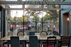 Free | Book a table: Work in our lovely lounge or dine in our spacious restaurant