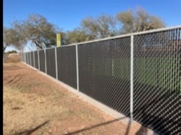 Project: Wink ISD Baseball fencing