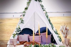 Offering without online payment (No Fees): Peace Love & Tent Luxury Picnics 