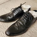 Selling with online payment: Black dress shoes mens size 7