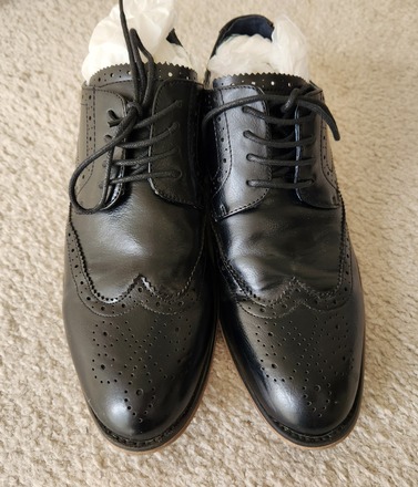 Black dress shoes mens size 7