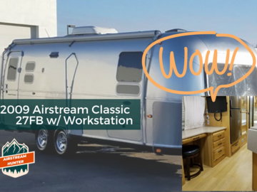 For Sale: 2009 Airstream Classic 27FB w/ Custom Work Area