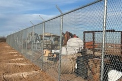 Project: Industrial chain-link fencing installation project