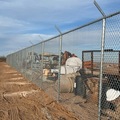 Project: Industrial chain-link fencing installation project