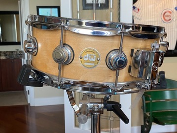 VIP Member: $749 OBO DW Collector's Series 5"x14" Solid Shell Maple Snare 