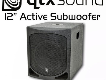 For Rent: QTX PA System for Weddings, Events and Parties