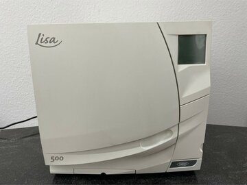 Gebruikte apparatuur: WH Lisa 500 met snel cyclus van 12 minuten 