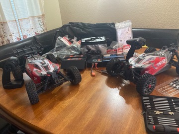 Selling: Two complete Arrma typhoon 3s w/everything!!