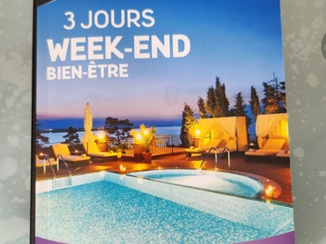 Vente: Coffret Wonderbox "3 jours week-end bien-être" (199,90€)
