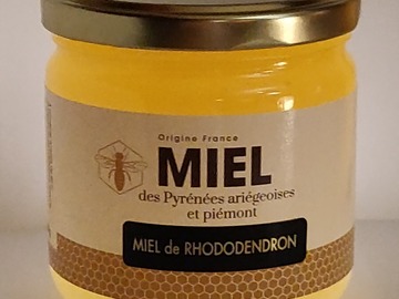 Les miels : Miel de rhododendron 500g