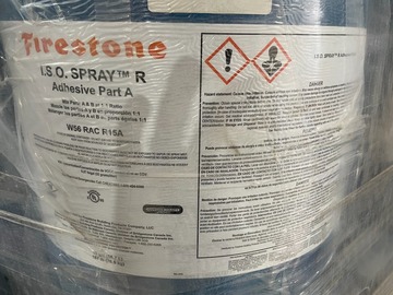 Contact Seller to Buy: Firestone I.S.O Spray Adhesive Part A and B Kits
