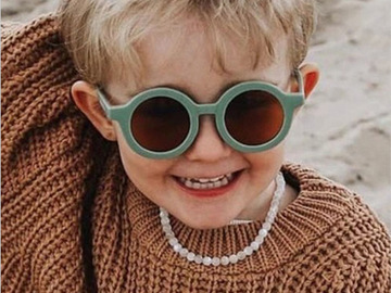 Buy Now: 60 pcs Cute Round Frame Children's Sunscreen Sunglasses
