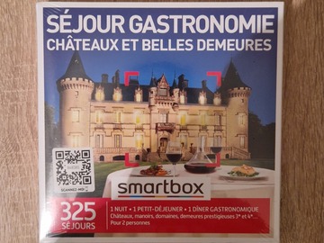 Vente: Smartbox Séjour gastronomie châteaux - belles demeures (239,90€)