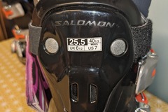 Selling Now: Salomon Course 70 ski  boots. Size 25.5 (UK 6.5, US 7, EU 40) Unw