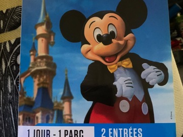 Vente: Coffret Tick'nBox "Disneyland - Journée en duo - 1 Parc" (178€)