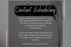 VA Service Offering: Social Media Content Scheduling 