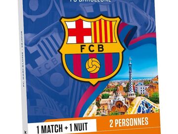 Vente: Coffret Tick'nBox "FC Barcelone - Séjour en duo" (239,90€)