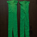 Selling with online payment: Opaque Neon Green Tights - 2 pairs