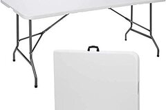 Renting out with online payment: 8 ft Tables 