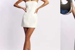 Selling: Meshki Maci Crepe Mini Dress - S