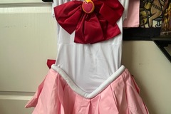 Selling with online payment: SIZE SMALL Sailor Moon Chibiusa Cosplay w/accessories