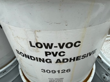Contact Seller to Buy: Carlisle Low-Voc PVC Bonding Adhesive 5Gal