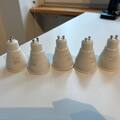 Myydään: Livarno smart BT lights, color and white x5