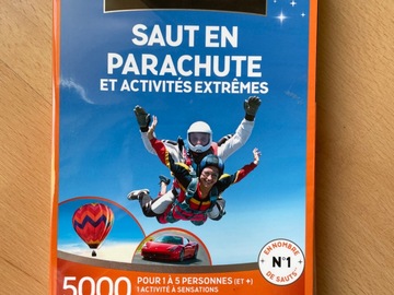 Vente: Wonderbox "Saut en parachute et activités extrêmes" (279,90€)