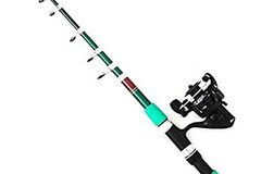 Myydään: Telescopic Fishing stick + reel