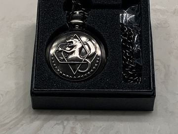 Selling with online payment: Edward Elric's state alchemist pocketwatch replica