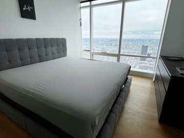 Individual Seller: Elegant Grey King Bed Frame
