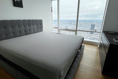 Individual Seller: Elegant Grey King Bed Frame