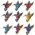 Comprar ahora: 90pcs rhinestone hummingbird brooch corsage
