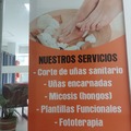 Servicios: Cuidado integral del pie 