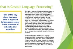 Digital Resource: Gestalt Language Processing Staff Training 