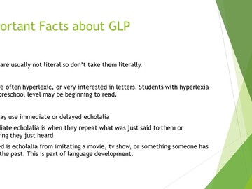Digital Resource: Gestalt Language Processing Staff Training 