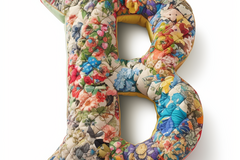 Selling: 3D Quilt Letters