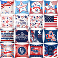 Comprar ahora: Independence Day Simple Print Throw Pillow Cover - 80 pcs