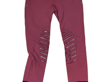 Vente avec paiement en ligne: Animo 	Pantalon rose avec strass 