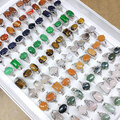 Buy Now: Various natural stone rings - 500 pcs