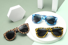 Comprar ahora: Kids Plastic Frame Sunglasses Camouflage Glasses - 100 pcs