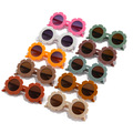 Comprar ahora: Multicolor Kids Sunflower UV Protection Sunglasses - 200 pcs