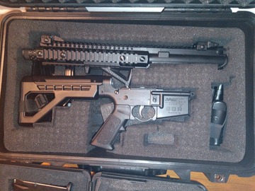 Selling: 5 airsoft pistols and one rifle see description for details